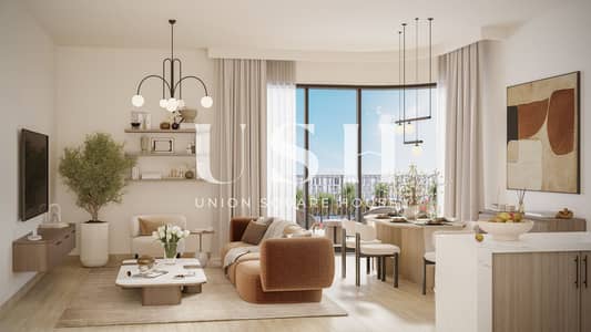 3 Slaapkamers Appartement te Koop in Town Square, Dubai - Plot62-Livingroom 02-7k. jpg 3 Slaapkamers Appartement te Koop in Town Square, Dubai - Plot62-Livingroom 02-7k. jpg