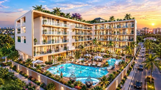 1 Спальня Апартаменты Продажа в Интернашнл Сити Фейз 2 (Варсан 4), Дубай - Sunset Luxury Resort with Tropical Pool. png 1 Спальня Апартаменты Продажа в Интернашнл Сити Фейз 2 (Варсан 4), Дубай - Sunset Luxury Resort with Tropical Pool. png