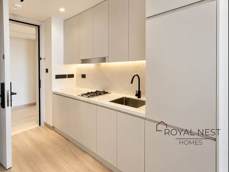 7 Bright Minimalist Galley Kitchen. png