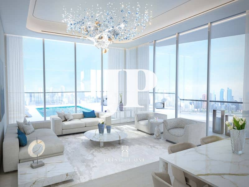 4 05 3-Bedroom penthouse - living dining. jpg