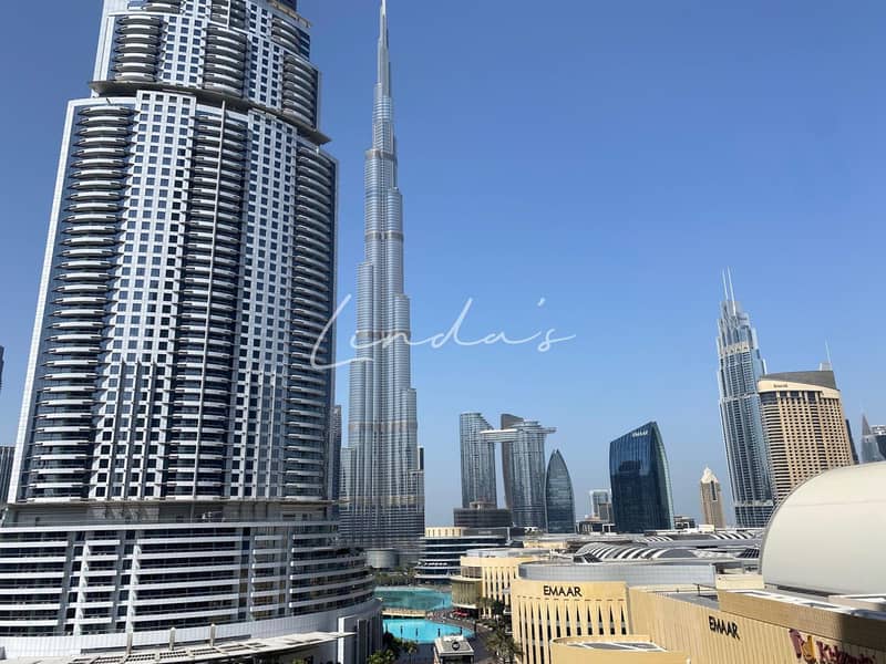 Burj Khalifa View | Well maintained | Unfurnished