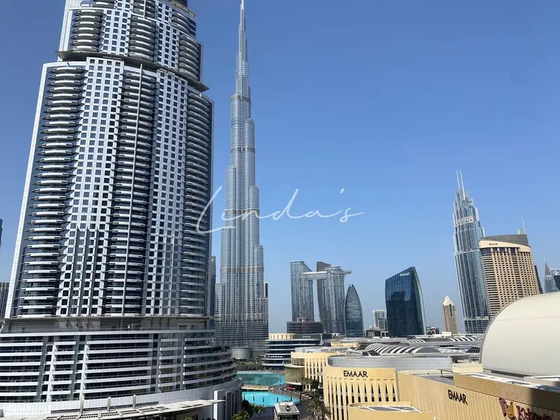 Burj Khalifa View | Well maintained | Unfurnished