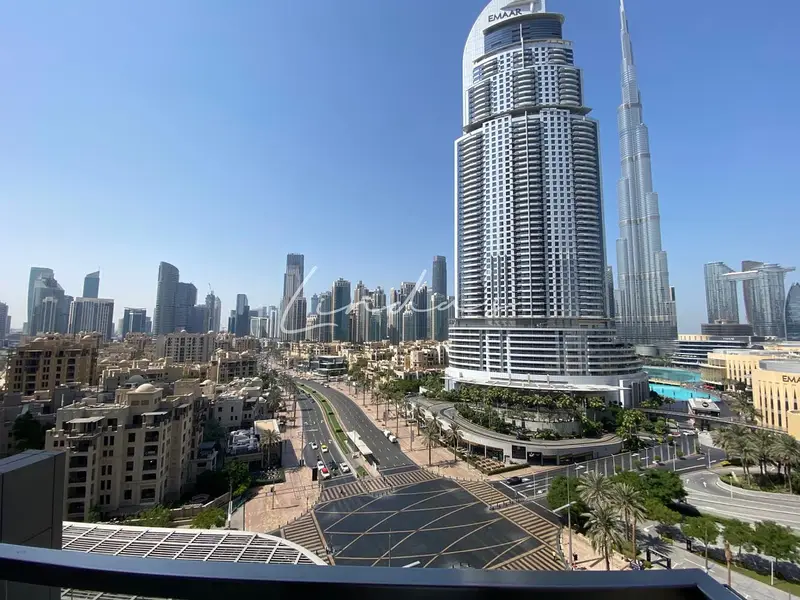 Burj Khalifa View | Well maintained | Unfurnished