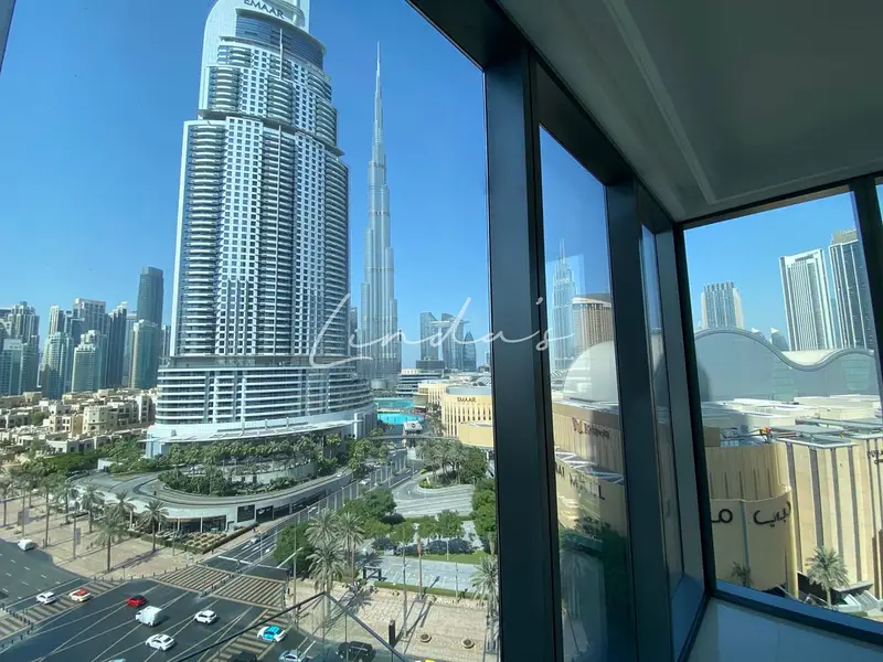 Burj Khalifa View | Well maintained | Unfurnished