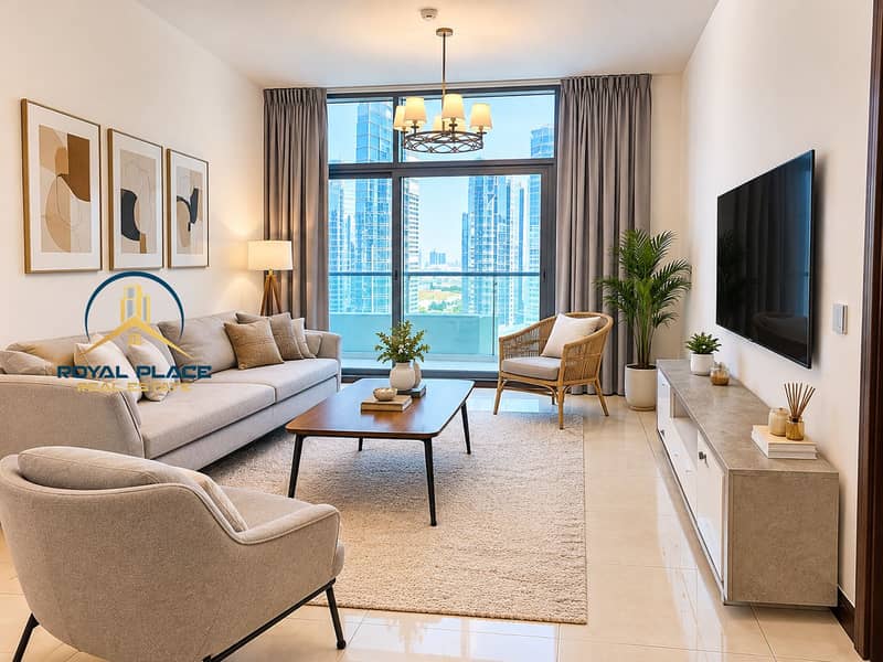 Modern City View Living Room. png Modern City View Living Room. png