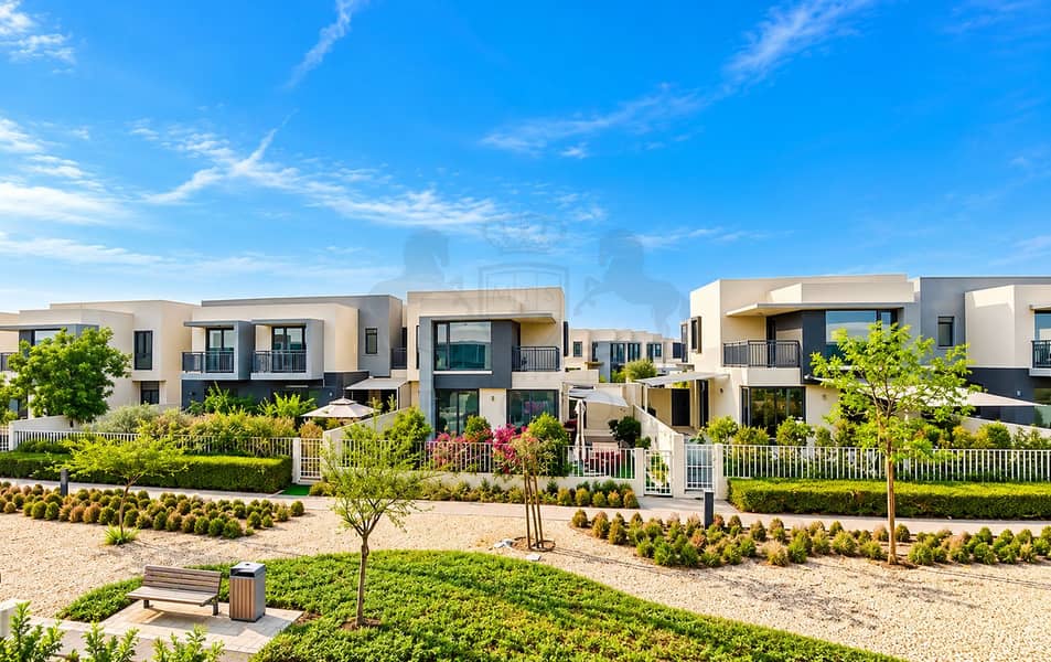 14 Modern Villas Beneath a Blue Sky. png