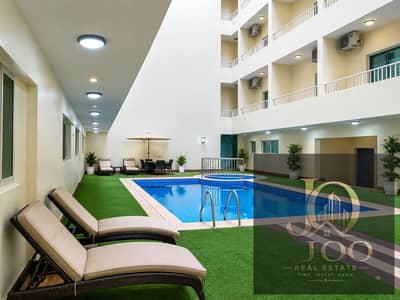 Studio for Sale in Al Amerah, Ajman - فناء مسبح فاخر بإطلالة عصرية. png Studio for Sale in Al Amerah, Ajman - فناء مسبح فاخر بإطلالة عصرية. png
