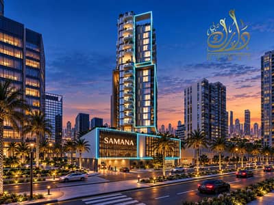 Студия Продажа в Даунтаун Джебел Али, Дубай - SAMANA Tower at Urban Twilight. png