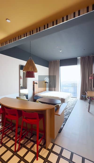 Studio for Rent in Business Bay, Dubai - Hotel Amenities | High Floor | Luxurious