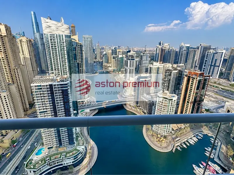 3R + Maids|Full Marina View|Unfurnished|High Floor