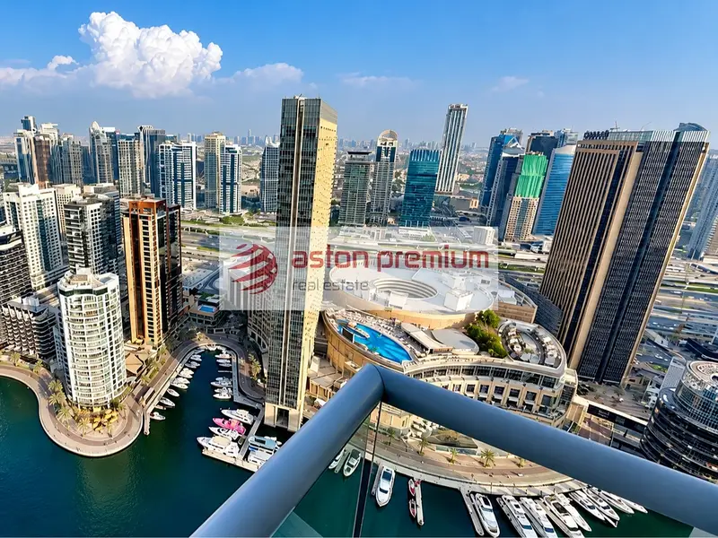 3R + Maids|Full Marina View|Unfurnished|High Floor