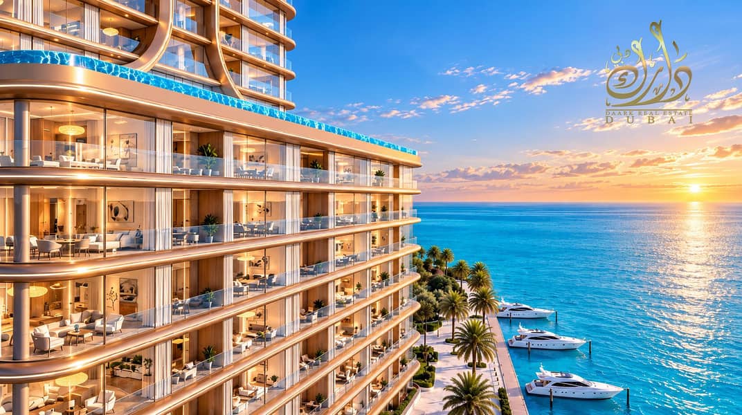 13 Luxury Oceanfront Tower at Sunset. png