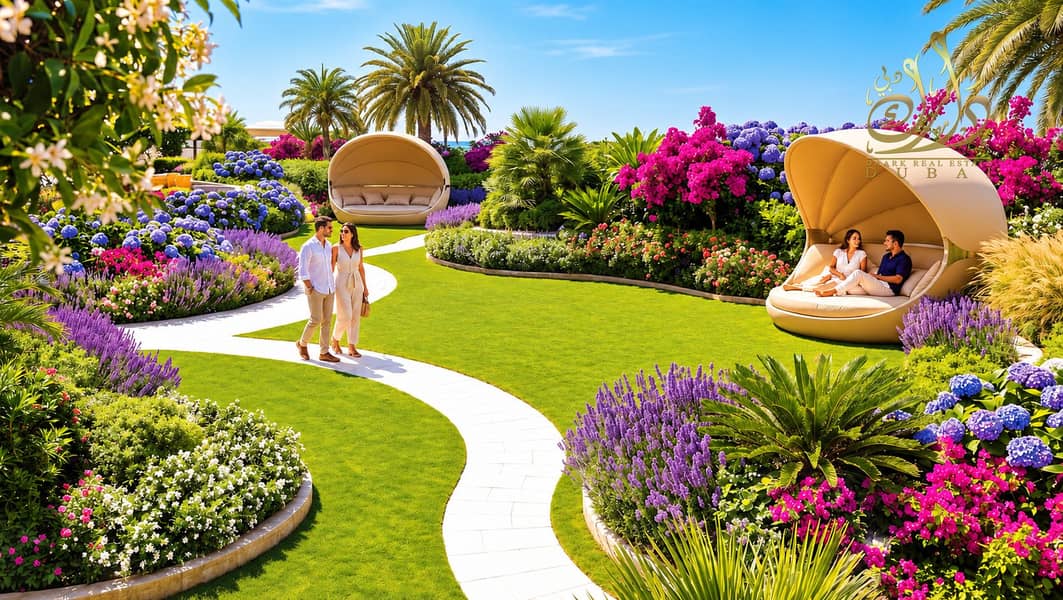 24 Sunlit Tropical Resort Garden Path. png