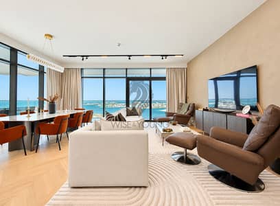 3 Camere Appartamento in vendita a Dubai Harbour, Dubai - Luxury Waterfront Living Room. png 3 Camere Appartamento in vendita a Dubai Harbour, Dubai - Luxury Waterfront Living Room. png