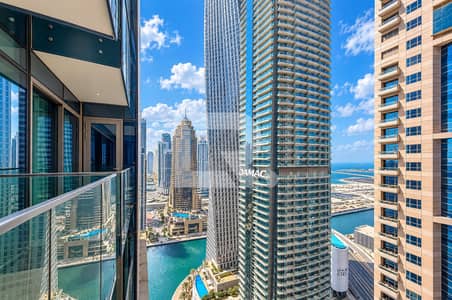 1 Schlafzimmer Wohnung zum Miete in Dubai Marina, Dubai - Balcony . png 1 Schlafzimmer Wohnung zum Miete in Dubai Marina, Dubai - Balcony . png