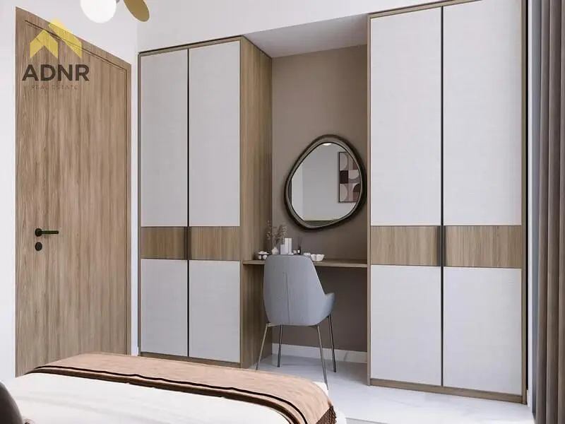 Furnished Studio | Azizi Milan 18 | Park & Marina Views