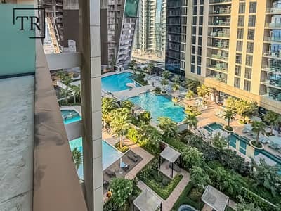 1 Bedroom Flat for Rent in Business Bay, Dubai - Modern Finishes |Spacious Layout| Scenic Pool View