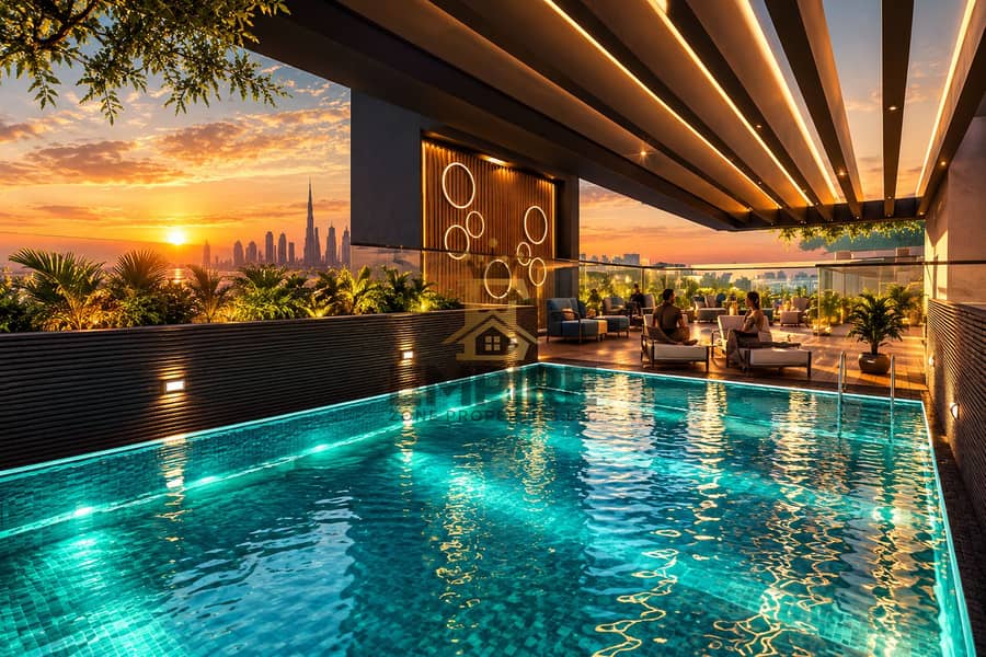 4 Sunset Rooftop Infinity Pool Lounge. png