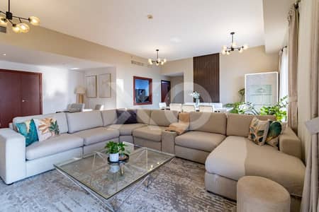 4 Bedroom Apartment for Rent in Jumeirah Beach Residence (JBR), Dubai - Spacious 4 Bedroom Apartment with Sea View 4 Bedroom Apartment for Rent in Jumeirah Beach Residence (JBR), Dubai - Spacious 4 Bedroom Apartment with Sea View