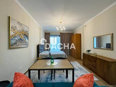 Studio for Rent in Jumeirah Lake Towers (JLT), Dubai - Fully Furnished | Lake View | Balcony Studio for Rent in Jumeirah Lake Towers (JLT), Dubai - Fully Furnished | Lake View | Balcony