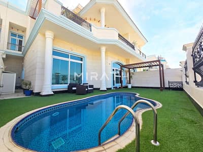 5 Bedroom Villa for Rent in Umm Suqeim, Dubai - Elegant | Pool and Garden| Beach facing Villa 5 Bedroom Villa for Rent in Umm Suqeim, Dubai - Elegant | Pool and Garden| Beach facing Villa