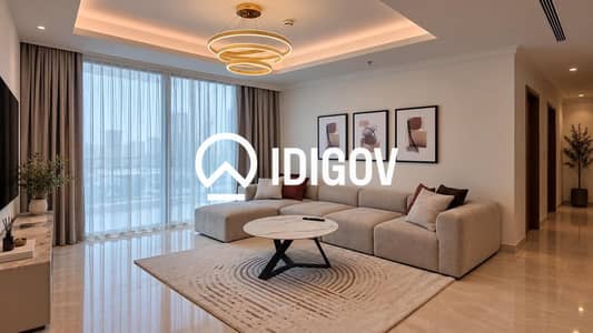 1 Slaapkamer Appartement te Huur in Dubai Harbour, Dubai - Appartement in Dubai Harbour，Emaar Beachfront，Palace Beach Residence，Palace Beach Residence Tower 2, 1 slaapkamer, 140000 AED - 16938225