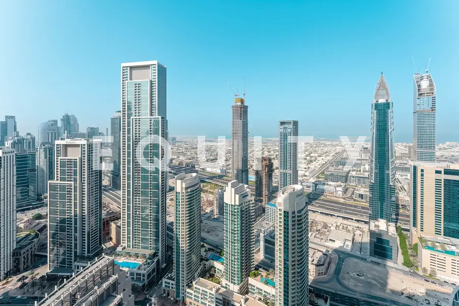 2 BR | High Floor | Vacant | Boulevard & Sea View