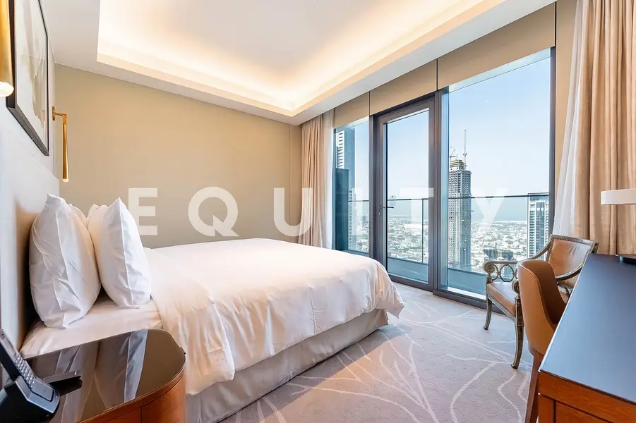 2 BR | High Floor | Vacant | Boulevard & Sea View