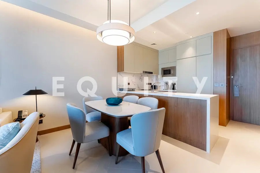 2 BR | High Floor | Vacant | Boulevard & Sea View