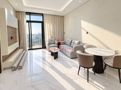1 Camera Appartamento in affitto a Dubai Science Park, Dubai - Bright Modern Living and Dining Room. png 1 Camera Appartamento in affitto a Dubai Science Park, Dubai - Bright Modern Living and Dining Room. png