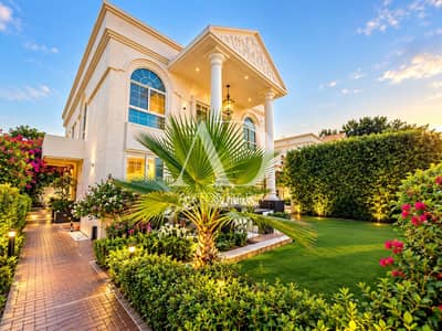 5 Camere Villa in affitto a Jumeirah, Dubai - Golden-Hour Classical Villa Garden. png 5 Camere Villa in affitto a Jumeirah, Dubai - Golden-Hour Classical Villa Garden. png