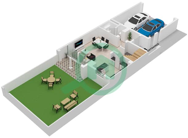 Type D Unit Mid Floor Ground Type D Unit Mid Floor Ground