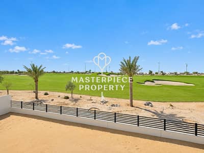 4 Bedroom Villa for Rent in Yas Island, Abu Dhabi - Direct to Golf | 4BR + Maid | Single Row