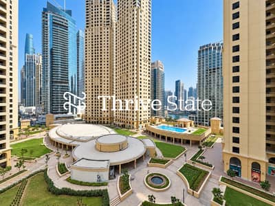 朱美拉海滩住宅（JBR）， 迪拜 1 卧室单位待租 - 位于朱美拉海滩住宅（JBR），慕然恩住宅综合体，慕然恩2号楼 1 卧室的公寓 105000 AED - 16941185