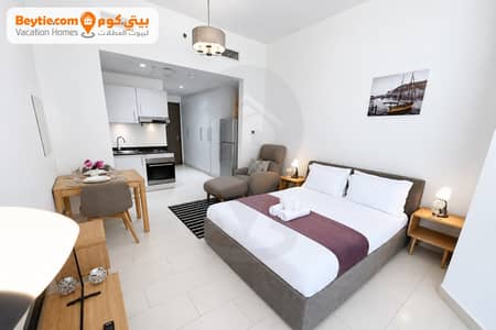 Studio for Rent in Al Furjan, Dubai - A Nice Furnished Studio Located in Montrell Studio for Rent in Al Furjan, Dubai - A Nice Furnished Studio Located in Montrell