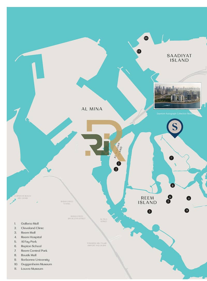Appartamento a Al Reem Island,Shams Abu Dhabi,Seamont Autograph Collection Residences, 1 camera da letto, 3100000 AED - 16941900 Appartamento a Al Reem Island,Shams Abu Dhabi,Seamont Autograph Collection Residences, 1 camera da letto, 3100000 AED - 16941900