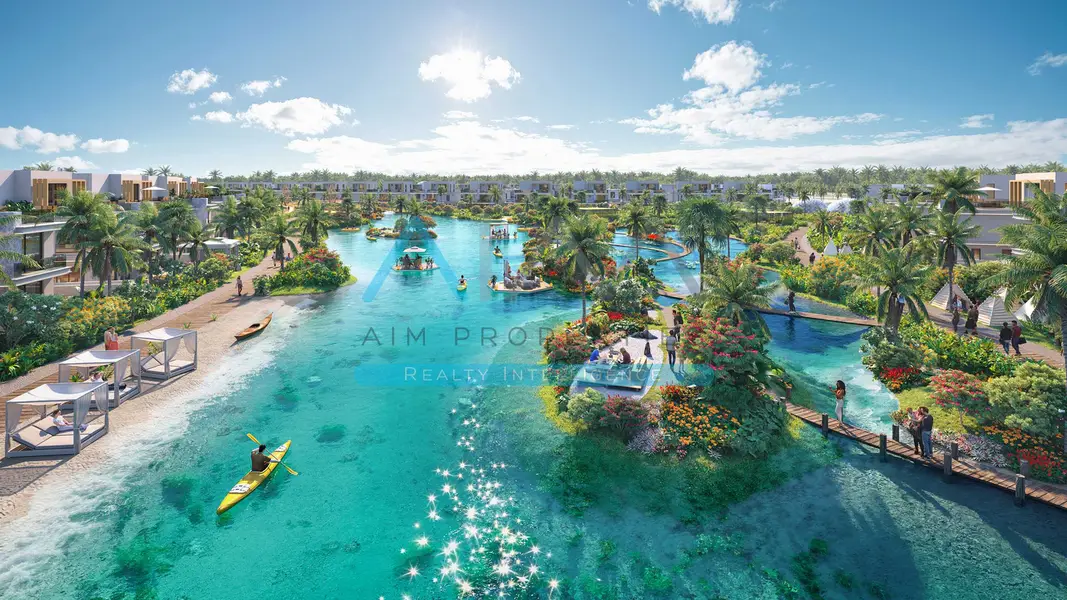 End Corner 5BR Villa | Antigua DAMAC Islands | Extra Land