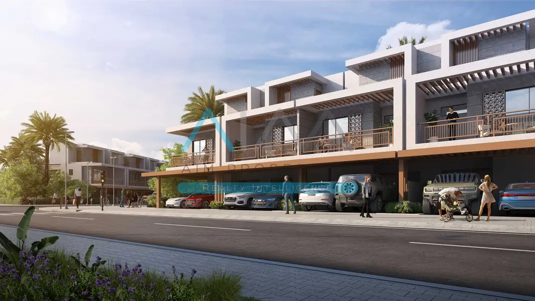 Modern 4BR Villa | Natura DAMAC Hills 2 | Balcony & Community Views