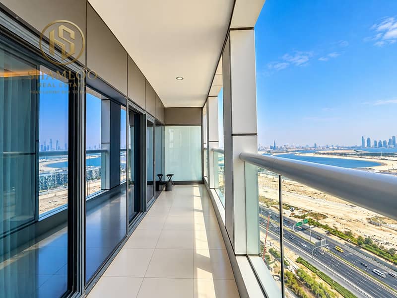 9 Modern Balcony Overlooking Waterfront Cityscape. png