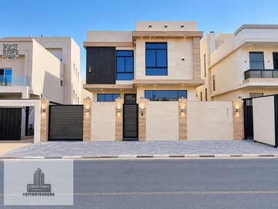 5 habitaciones Villa para en Venta en Al Zahya, Ajman - Modern Villa on a Sunlit Residential Street. png
