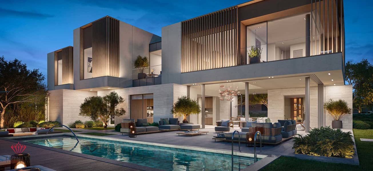 6BR Villa | The Acres Estates | Bigger Plot | Lagoon View