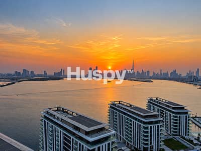 3 Bedroom Apartment for Sale in Dubai Creek Harbour, Dubai - High Floor | Corner Unit | Full Burj View 3 Bedroom Apartment for Sale in Dubai Creek Harbour, Dubai - High Floor | Corner Unit | Full Burj View