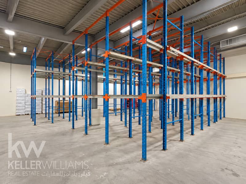 4,576 ft² | Temp Control | 2 Rollup Doors 4,576 ft² | Temp Control | 2 Rollup Doors