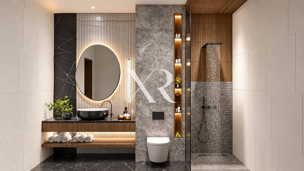 6 Luxury Spa Bathroom with Rainfall Shower. png
