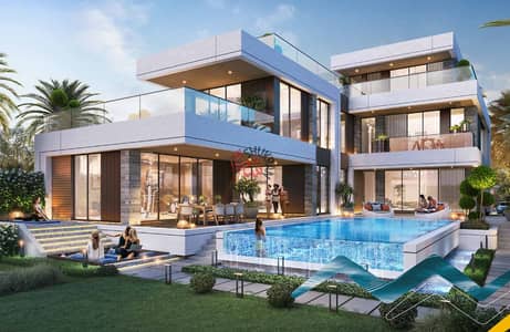 大马士革湖住宅， 迪拜 4 卧室联排别墅待售 - Moroco villa. png