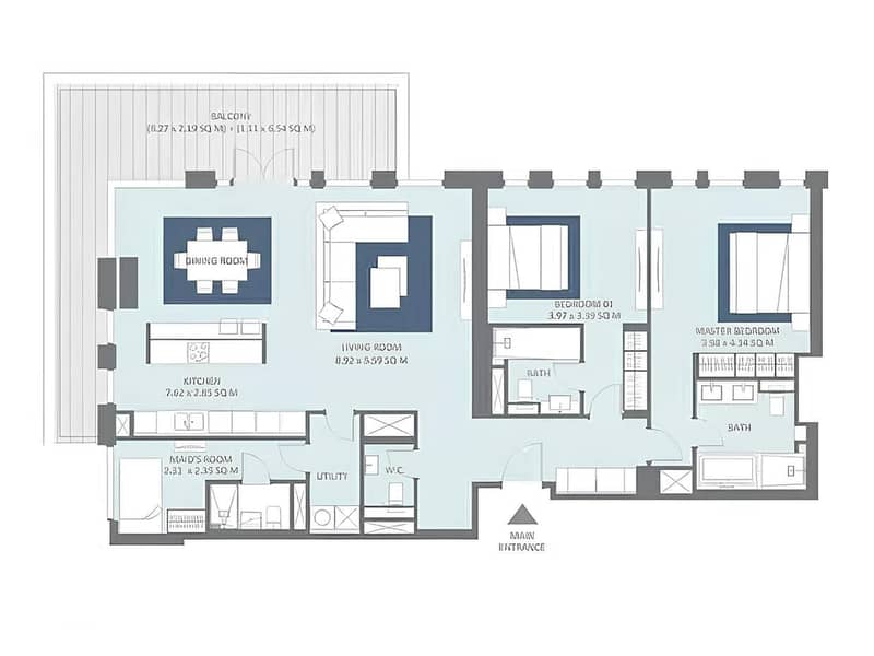 20 2-Bedroom-Apartment-Type-3-3-Level-1-1846SqFt (1). jpg