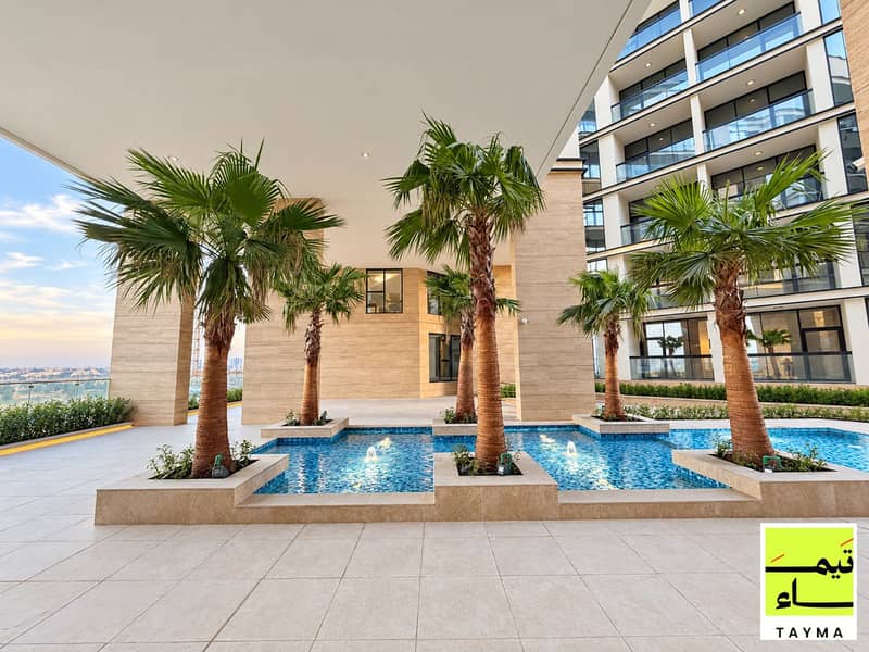 18 Al Tay Gate - Riqaibah, Sharjah - Building & Amenities - 14 - Swimming Pool Courtyard 03. png