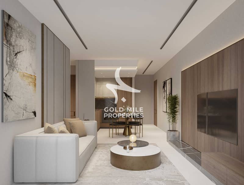 5 1BHK-Living and Kitchen V1-R2. jpg