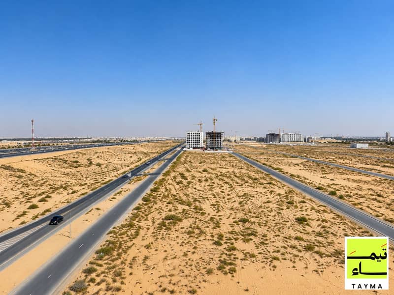 13 Al Tay Gate - Unit 508 - 2BR - 13 - External Desert Road View. png