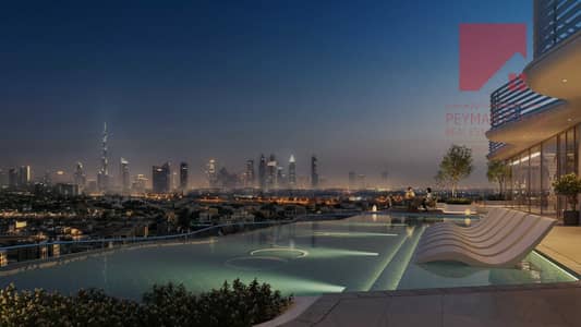2 Cпальни Апартамент Продажа в Калчер Вилладж, Дубай - rooftop-pool-at-night. webp 2 Cпальни Апартамент Продажа в Калчер Вилладж, Дубай - rooftop-pool-at-night. webp